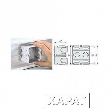 Фото SA-E EXP Коробка под роз. 60мм в короб TA-GN (упак. 10шт) | код. 2997 | DKC