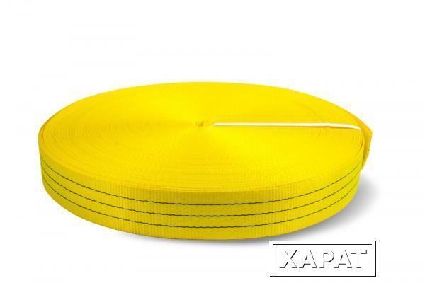Фото Лента текстильная TOR 6:1 90 мм 10500 кг (желтый)