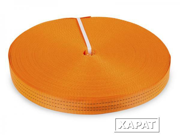 Фото Лента текстильная для ремней TOR 50 мм 4500 кг (оранжевый)