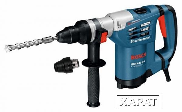 Фото Перфоратор BOSCH GBH 4-32 DFR-S (900Вт,SDS-Plus,5.0Дж,3реж,съём.патрон,кейс) Электроинструмент