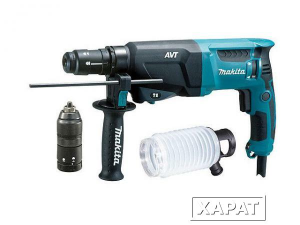 Фото Перфоратор MAKITA HR 2611 FT (X5) в чем. + система пылеудаления (800 Вт