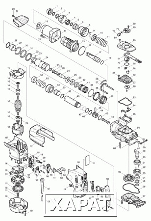 Фото Makita Ударник для HR5210C/HR5211C/ перфоратор Makita HR5211C рис.( 50)