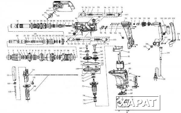 Фото Интерскол Сильфон перфоратора П-40/1100ЭВ (рис. 99)