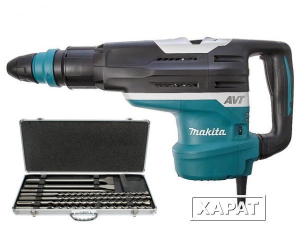 Фото Перфоратор MAKITA HR 5202 C в чем. + набор оснастки (1510 Вт