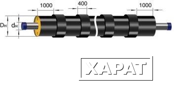 Фото Труба в ППУ изоляции усиленная (бандажированная)