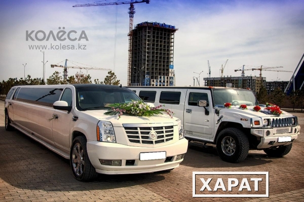 Фото Лимузин Cadillac Escalade в Астане.