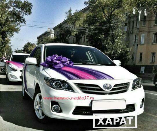 Фото Машины на свадьбу Toyota Corolla