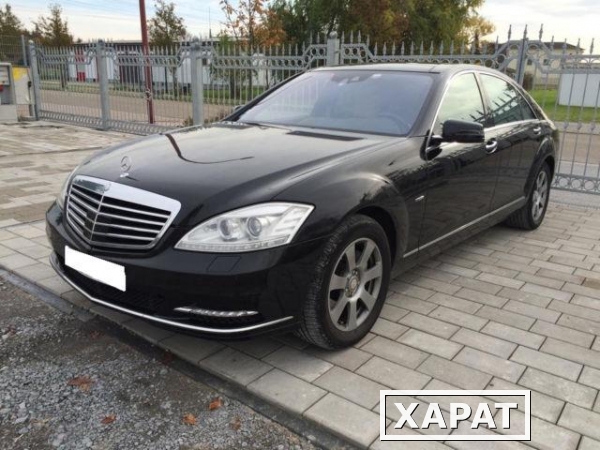 Фото Встреча из роддома на Mercedes-Benz S-Class W221 Long