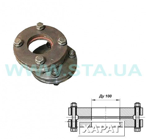 Фото Фланцы изолирующие кованные Ду100мм Ру16 ГОСТ 12820-80