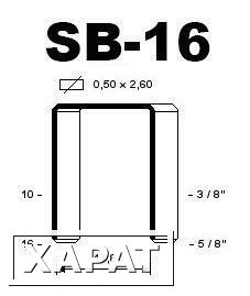 Фото Скоба SB-16 (4.5/54 тыс. шт.)