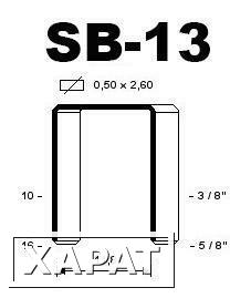 Фото Скоба SB-13 (2.8/67,2 тыс. шт.)