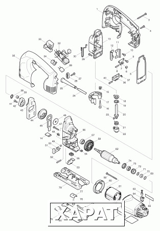 Фото Скоба MAKITA 4340CT п.17