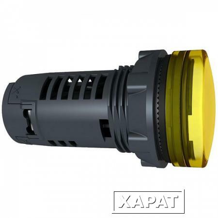 Фото Лампа XB5 монолитная LED 230В желтая IP66 Schneider Electric XB5EVM8