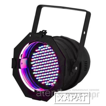 Фото CLS RGB LED PAR64 black 100-240V 50Hz DMX512 Flood