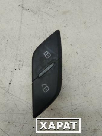 Фото Кнопка центрального замка Audi Q3 2012&gt; (УТ000034811) Оригинальный номер 8U19621075PR