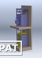 Фото Подъемник с боковым размещением мотор редуктора