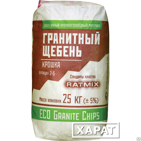 Фото Пескосоль Ratmix ECO Graniye Chips (Смесь антигололедная)