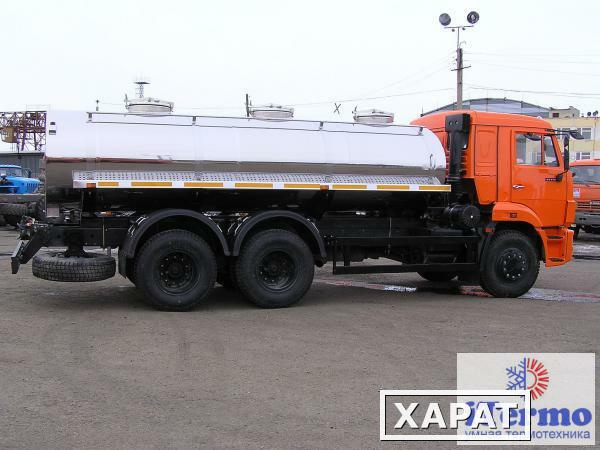Фото Цистерна для перевозки 9000 литров КамАЗ 65115