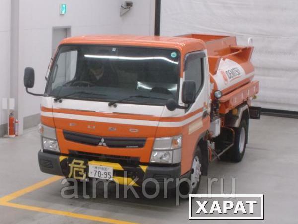 Фото Бензовоз MITSUBISHI CANTER кузов FEB50 год выпуска 2011 грузоподъемность 2,55 тонны пробег 185 тыс км