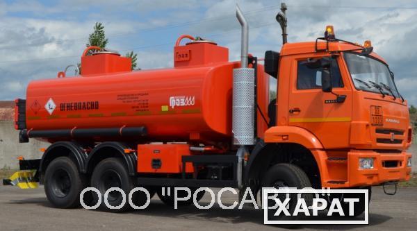 Фото Топливозаправщик АТЗ-15 КАМАЗ 65115 (новый бензовоз)