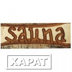 Фото Табличка «Sauna»