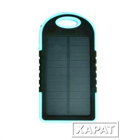 Фото Зарядное уст-во на солнечных батареях Sun-Battery SC-10 голубая