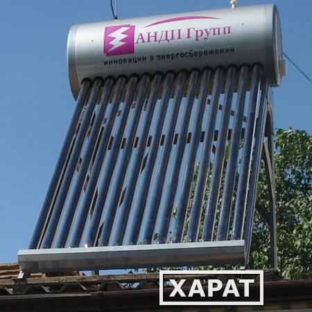 Фото Дача-Эконом XF-II-12-100 бак 100л Солнечный водонагреватель без контроллера