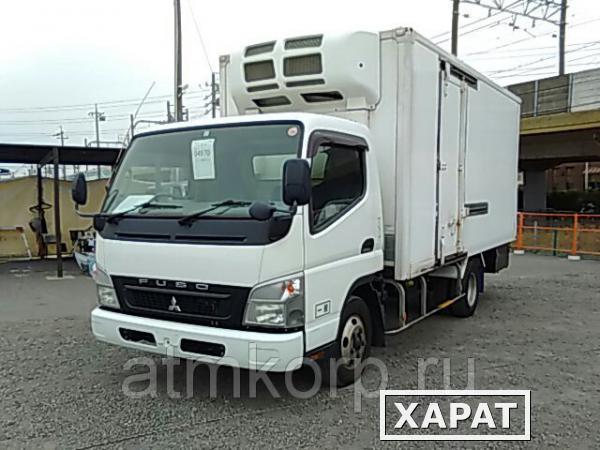 Фото Авторефрижератор MITSUBISHI CANTER кузов FE84DV гв 2011 груз 3 тн двухсторонняя разгрузка пробег 101 т.км