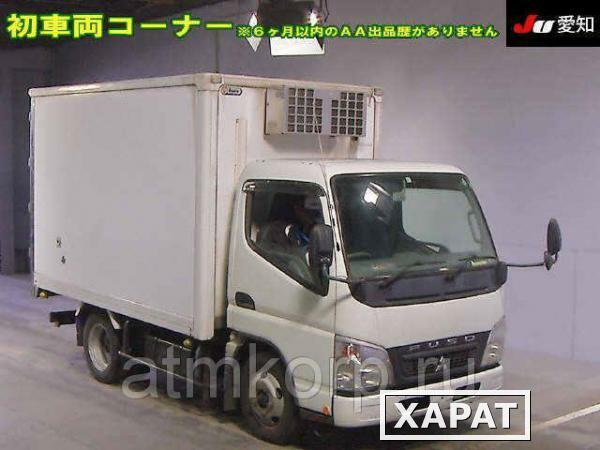 Фото Авторефрижератор MITSUBISHI CANTER кузов FE74DV гв 2008 груз 2 тн двухсторонняя разгрузка пробег 281 т.км