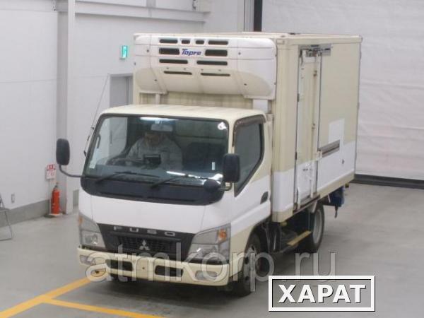 Фото Авторефрижератор MITSUBISHI CANTER гв 2009 груз 2 т двухсторонняя разгрузка объем 9,62 куб м пробег 160 т.км