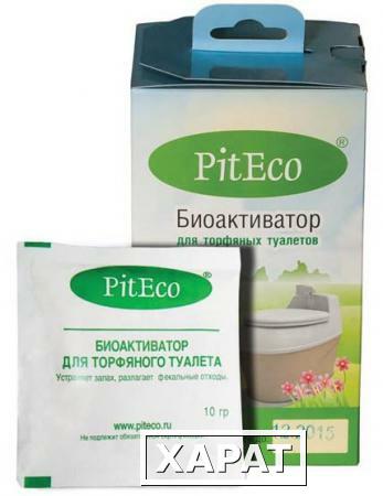 Фото Биоактиватор Piteco для торфяных туалетов 160гр. (15339)