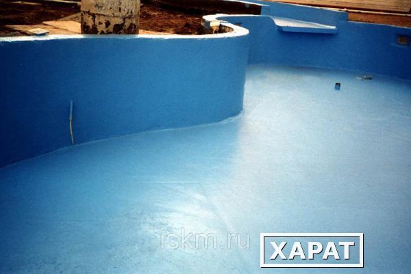 Фото Краска для бассейна синяя Apiflex R-2K двухкомпонентная полиуретановая (15кг+5кг)