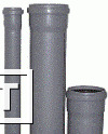 Фото Канализационные трубы диаметр 50мм длиной 0,75м