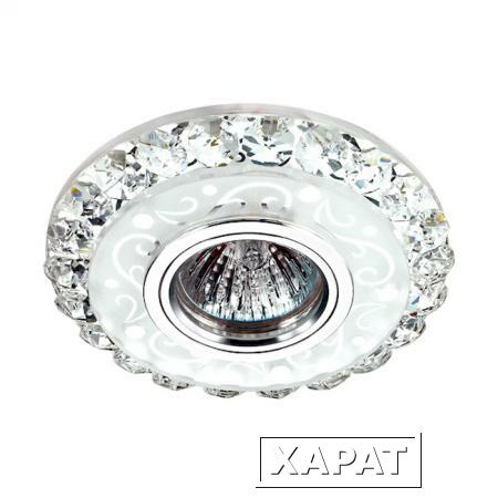 Фото Точечный светодиодный светильник 357311 NT16 293 прозрачн IP20 50W+LED 12V RIVA | 0035898 NOVOTECH