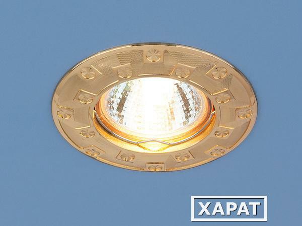 Фото Точечный светильник для подвесных, натяжных и реечных потолков 7202 золото (G); a030854 ELEKTROSTANDARD