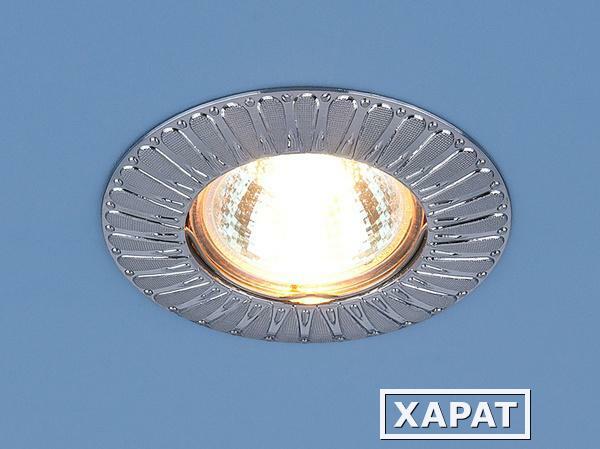 Фото Точечный светильник для подвесных, натяжных и реечных потолков 7203 сатин хром (SCH); a030860 ELEKTROSTANDARD