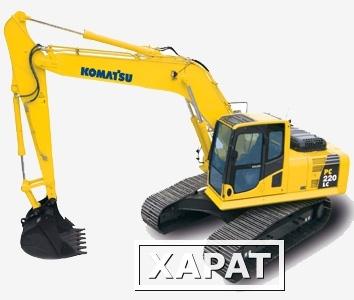 Фото Аренда! Экскаватор полноповоротный гусеничный 1 м*3 Komatsu 220