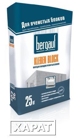 Фото Клей для ячеистых блоков Bergauf Kleben Blok 25 кг