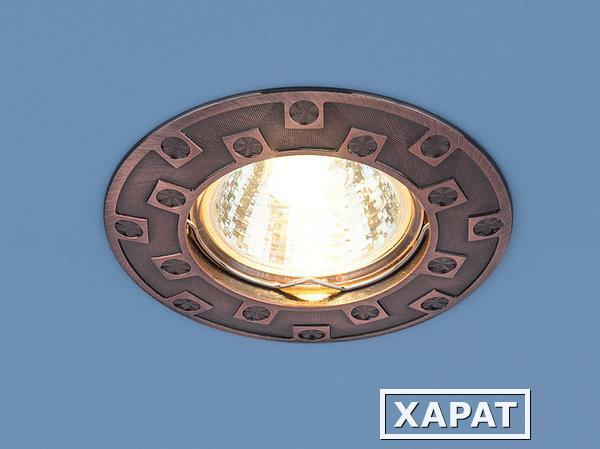 Фото Точечный светильник для подвесных, натяжных и реечных потолков 7202 медь (RAB); a030855 ELEKTROSTANDARD