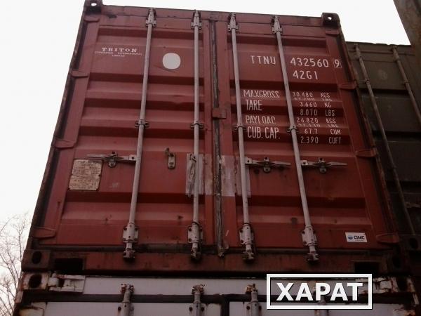 Фото Купить морской контейнер 40 футов в Новороссийске