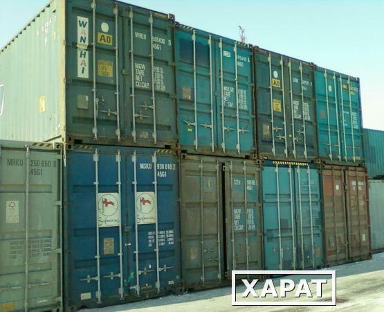 Фото Сухогрузные универсальные контейнеры тоннажные 20,40ф
