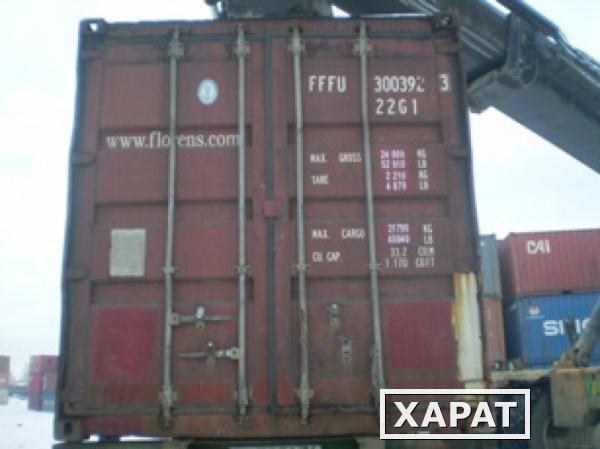 Фото Контейнеры 20 - 40 футовые DV и HC, 3, 5 тонные. в Саратове в Саратове