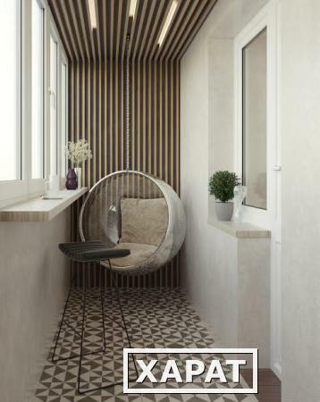 Фото Дизайн интерьера балконов, лоджий и террас