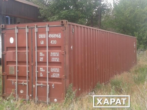 Фото Купить контейнер 40 футов дешево в Ростове