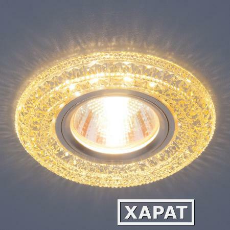 Фото Встраиваемый потолочный светильник со светодиодной подсветкой 2160 MR16 GC тонированный; a033832 ELEKTROSTANDARD