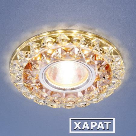 Фото Встраиваемый потолочный светильник со светодиодной подсветкой 2170 MR16 GC CL тонированный прозрачный; a033834 ELEKTROSTANDARD