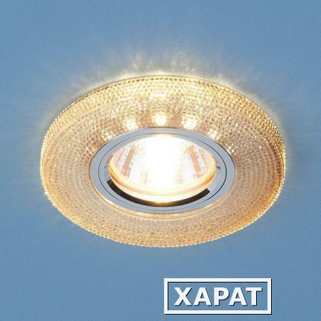 Фото Встраиваемый потолочный светильник со светодиодной подсветкой 2130 MR16 GС тонированный; a033625 ELEKTROSTANDARD