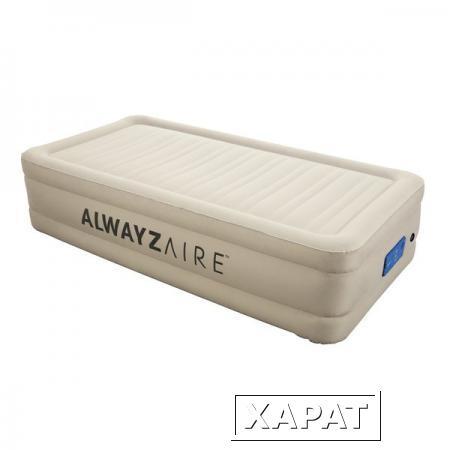 Фото Односпальная надувная кровать Bestway 69030 Alwayzaire Fortech + насос (191х97х43см)
