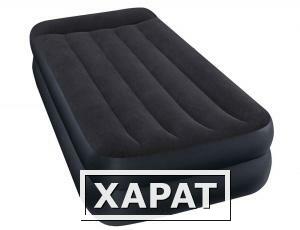 Фото Надувная кровать Intex 64122 Pillow Rest Raised Bed 99х191х42см