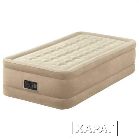 Фото Надувная кровать Intex 64456 Ultra Plush Bed 99х191х46см